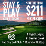 Red sky golf
